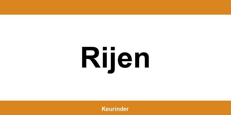 Contact en adres van een RDW-keuringsstation in Rijen