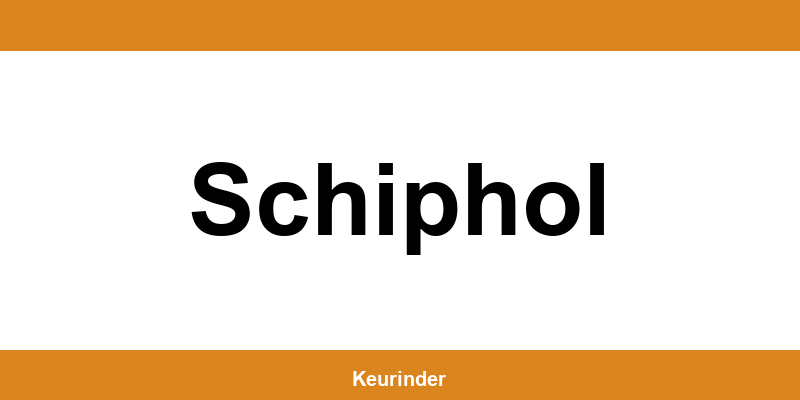 Contact en adres van een RDW-keuringsstation in Schiphol